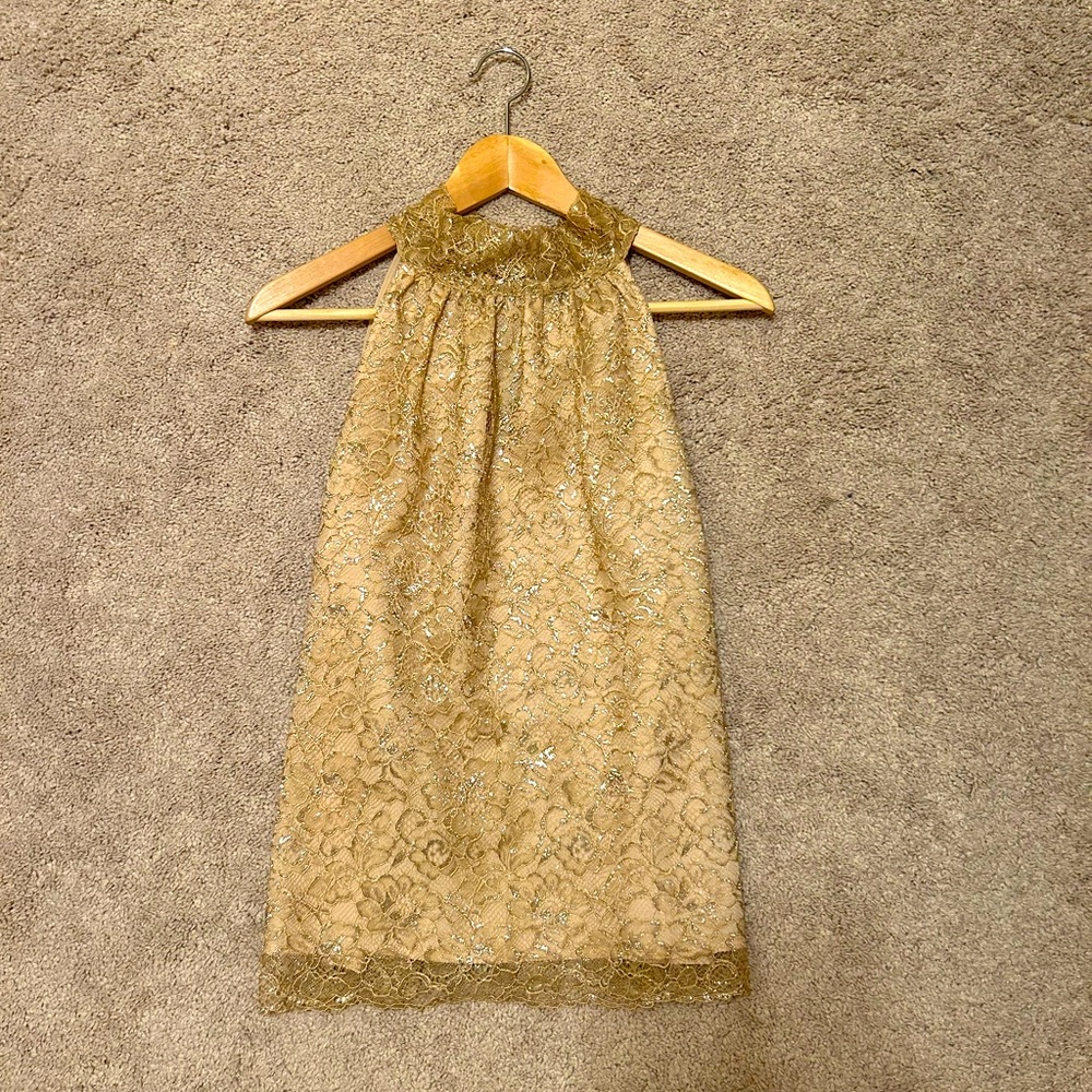 Jcrew sleeveless lace top (brand new, size XS)